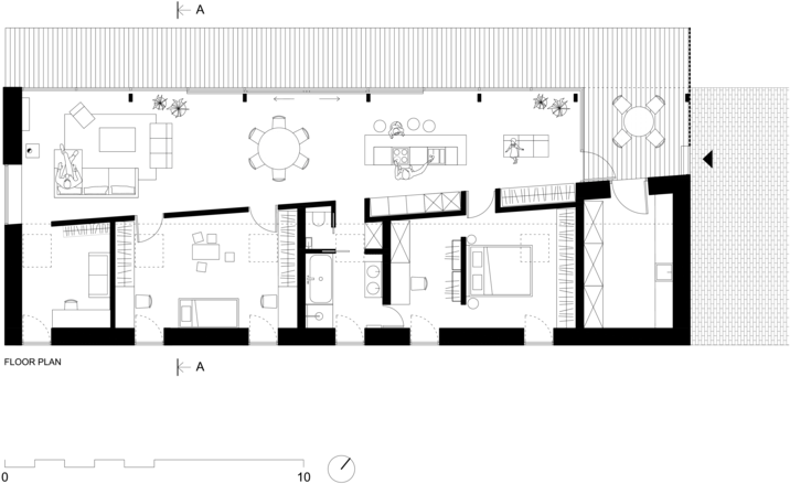 00 Do Architects Zemoji G-01 - Floor Plan (1000x664), Png Download