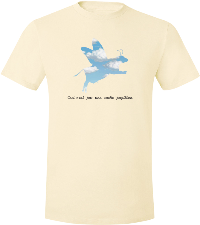 La Vaca Mariposa De Magritte - Fighter Aircraft (852x934), Png Download