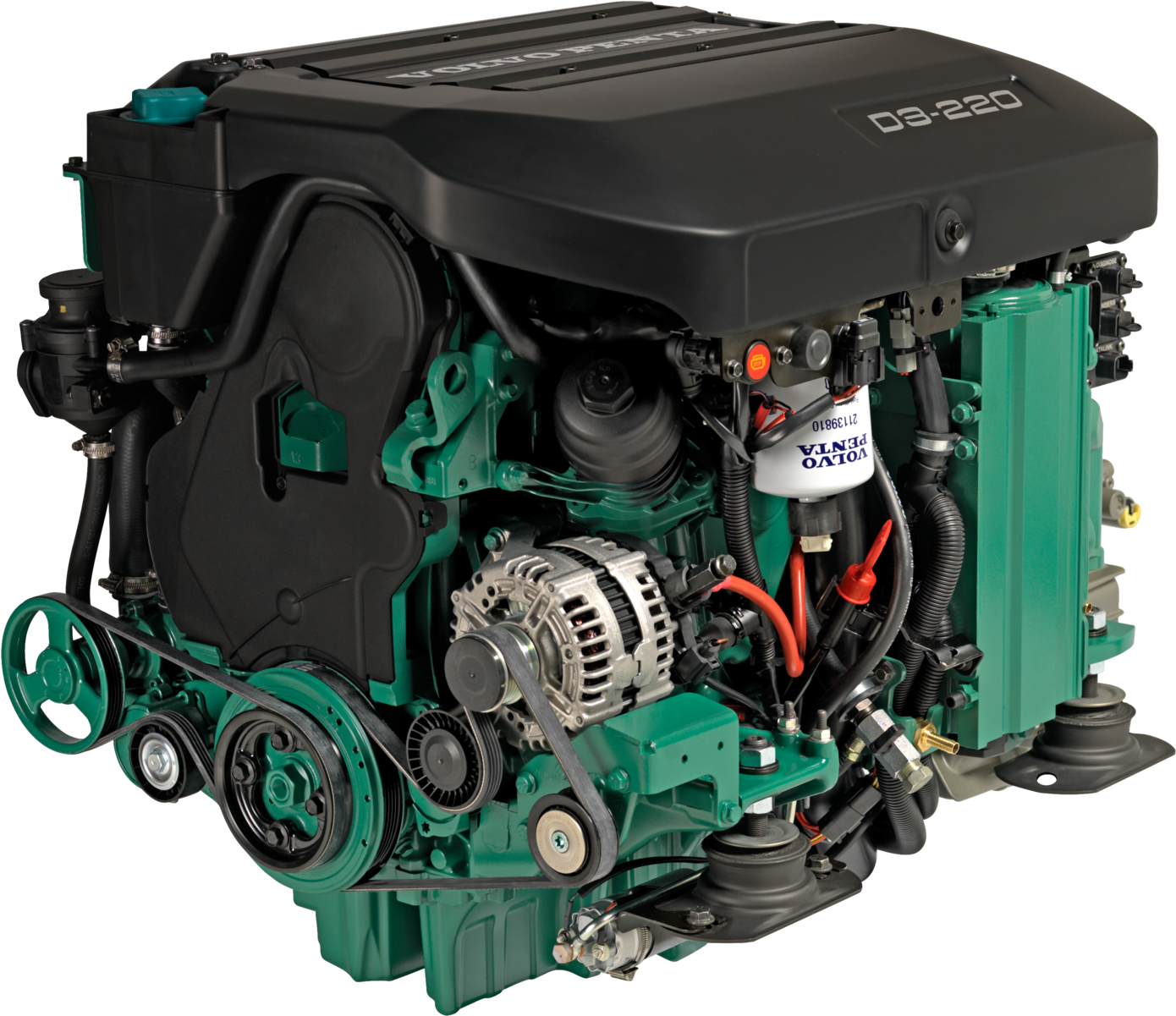 D3-220 - D3 220 D3 Volvo Penta (2324x1200), Png Download