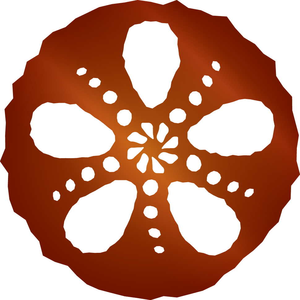 Sand Dollar-darkest (970x973), Png Download