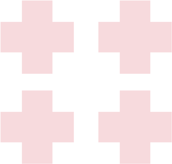 Pale Pink Cross On White - Kinder Arztkoffer Ohne Inhalt (800x800), Png Download