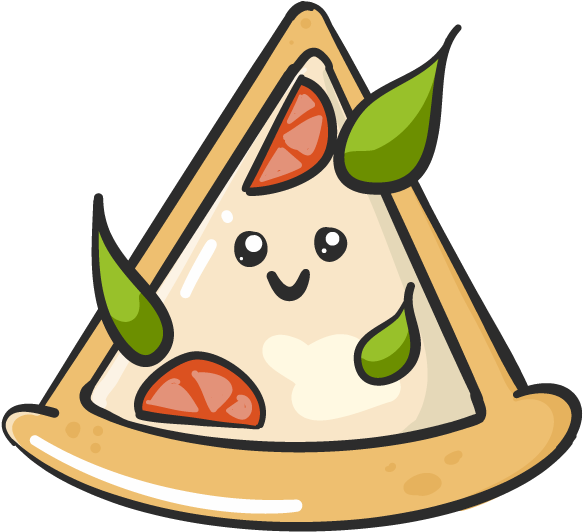 Pizzaslice (618x618), Png Download