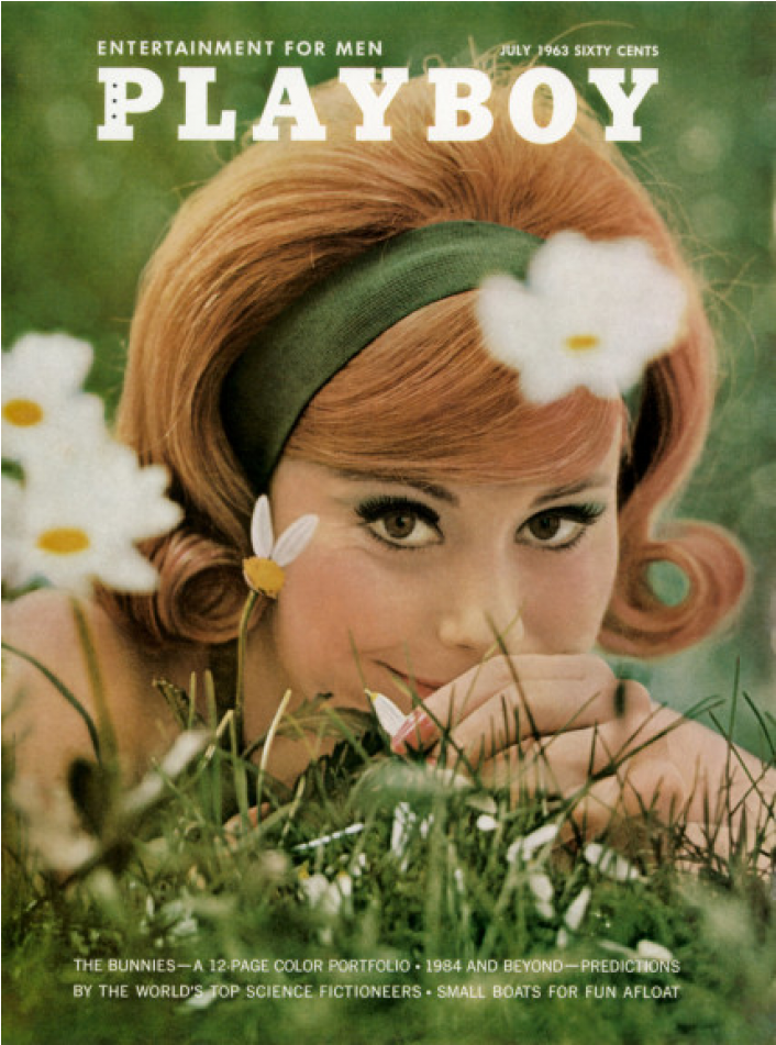 Купете Playboy Magazine 1963-07 - Playboy Cover July 1963 (950x950), Png Download