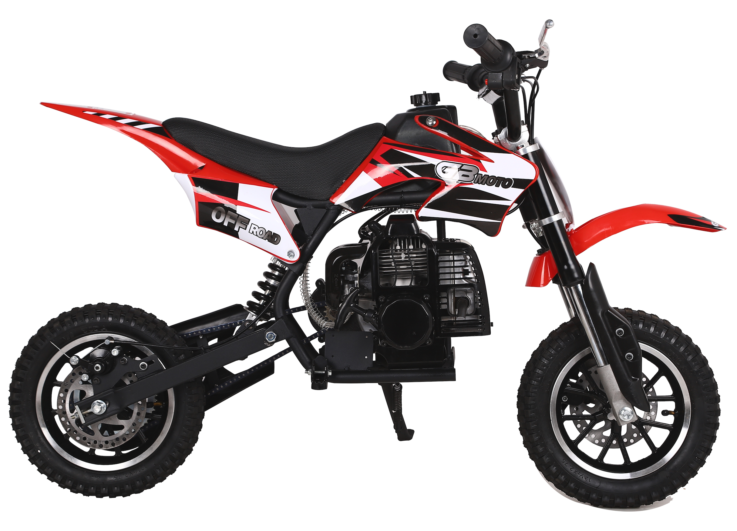 Go Bowen Dakar 49cc 2 Stroke Mini Dirt Bike - Gb Moto Dirt Bike (2429x2429), Png Download