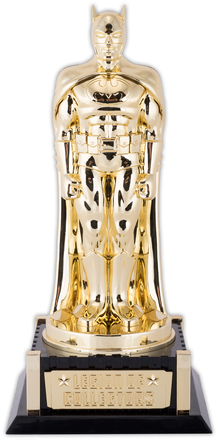 That's Right, A Batman Oscar - Trophy (800x1585), Png Download