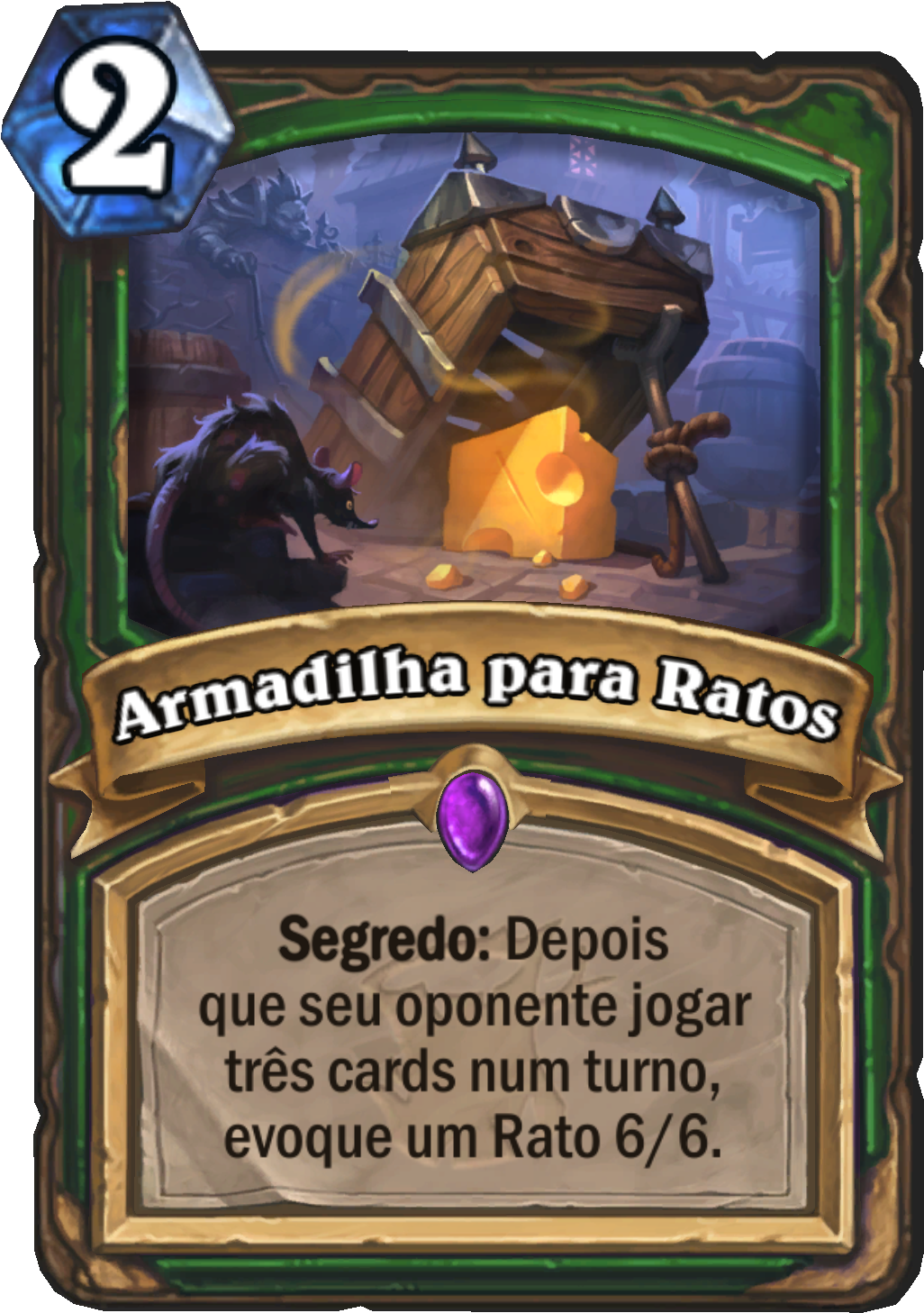 De Acordo Com A Blizzard, A Armadilha De Rato "é Especialmente - Rat Trap Hearthstone (2000x2000), Png Download