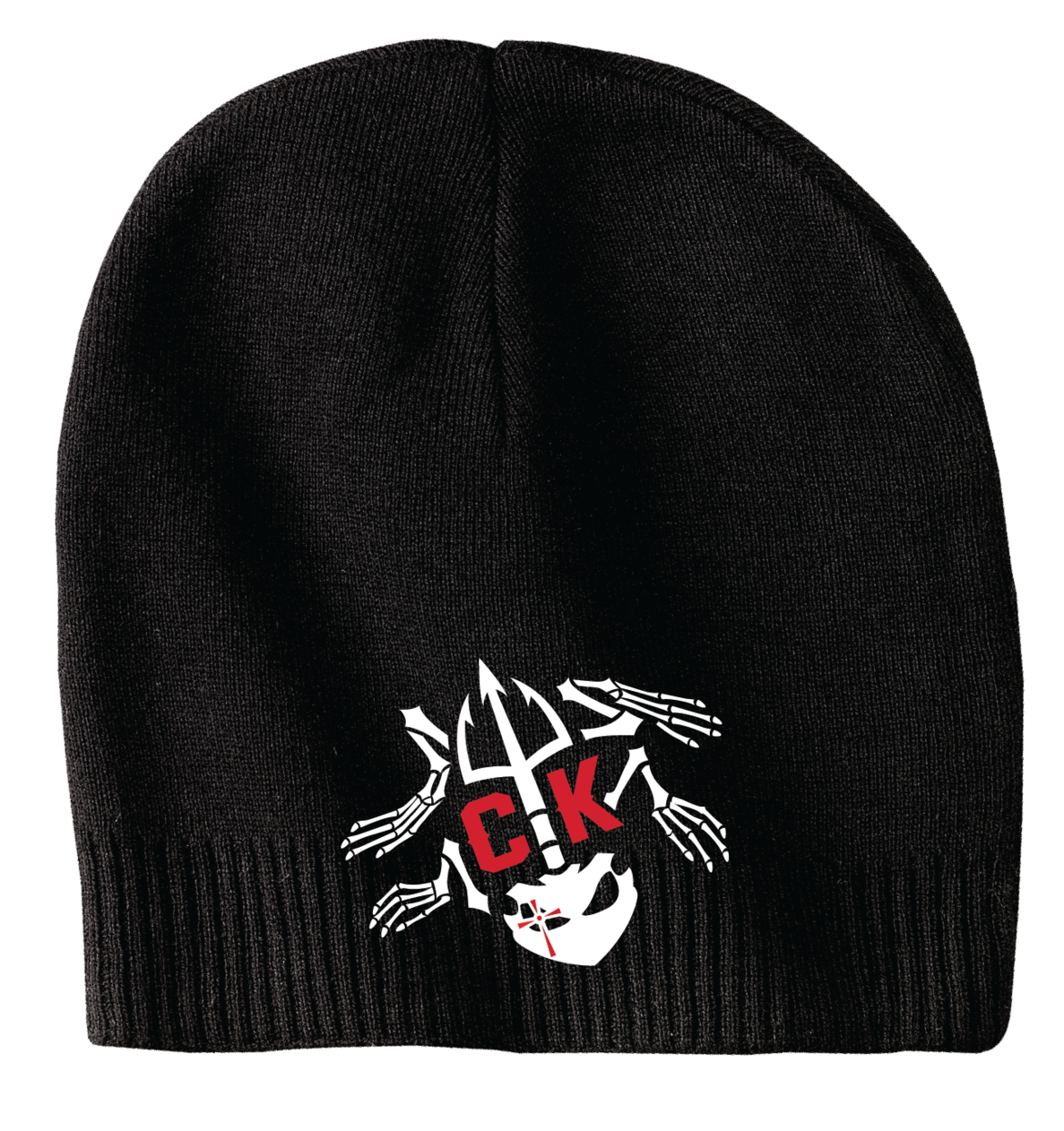 Ck - Frog Beanie - Black - Chris Kyle Frog Foundation (1800x1795), Png Download