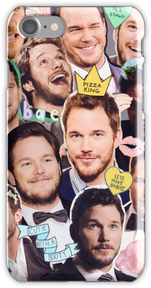 Chris Pratt Iphone 7 Snap Case - Chris Pratt (750x1000), Png Download