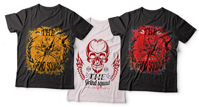 Draw An Eye Catching Cartoon Tshirt Design - Printing (682x459), Png Download