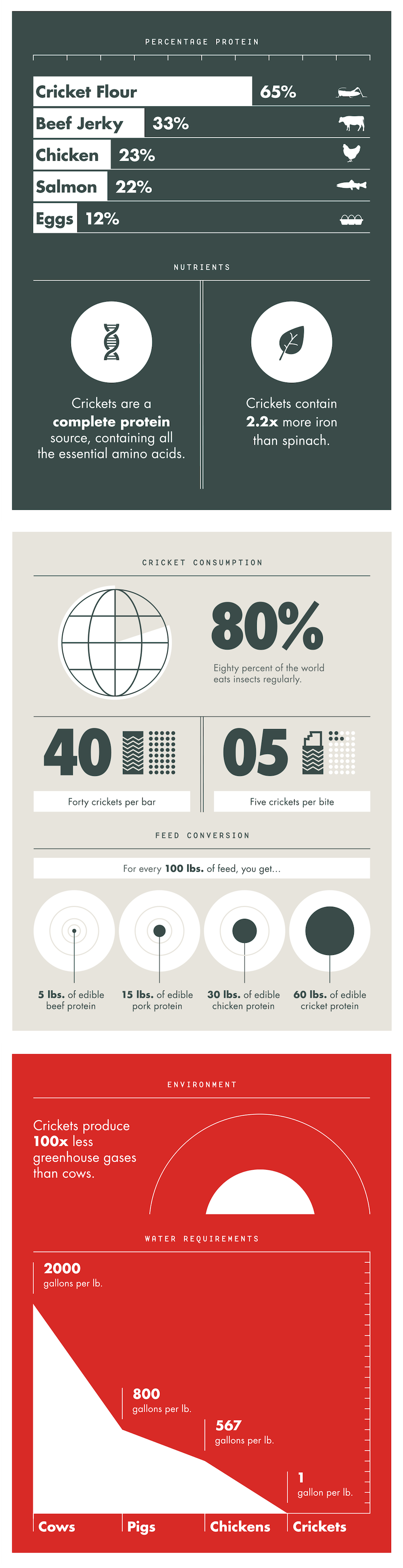 Why Cricket Protein Is Awesome - Infographic Cricket Consumption (860x3339), Png Download