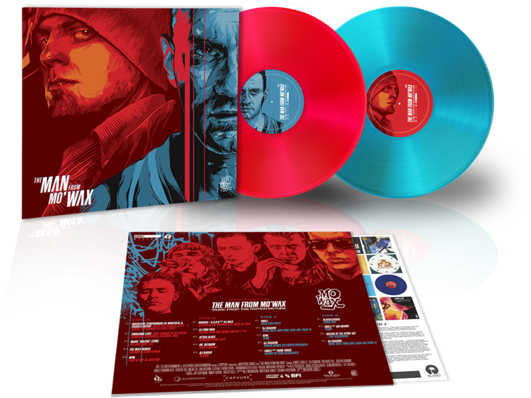 Tmfmw Vinyl Mock-up - Man From Mo Wax Vinyl (1000x566), Png Download
