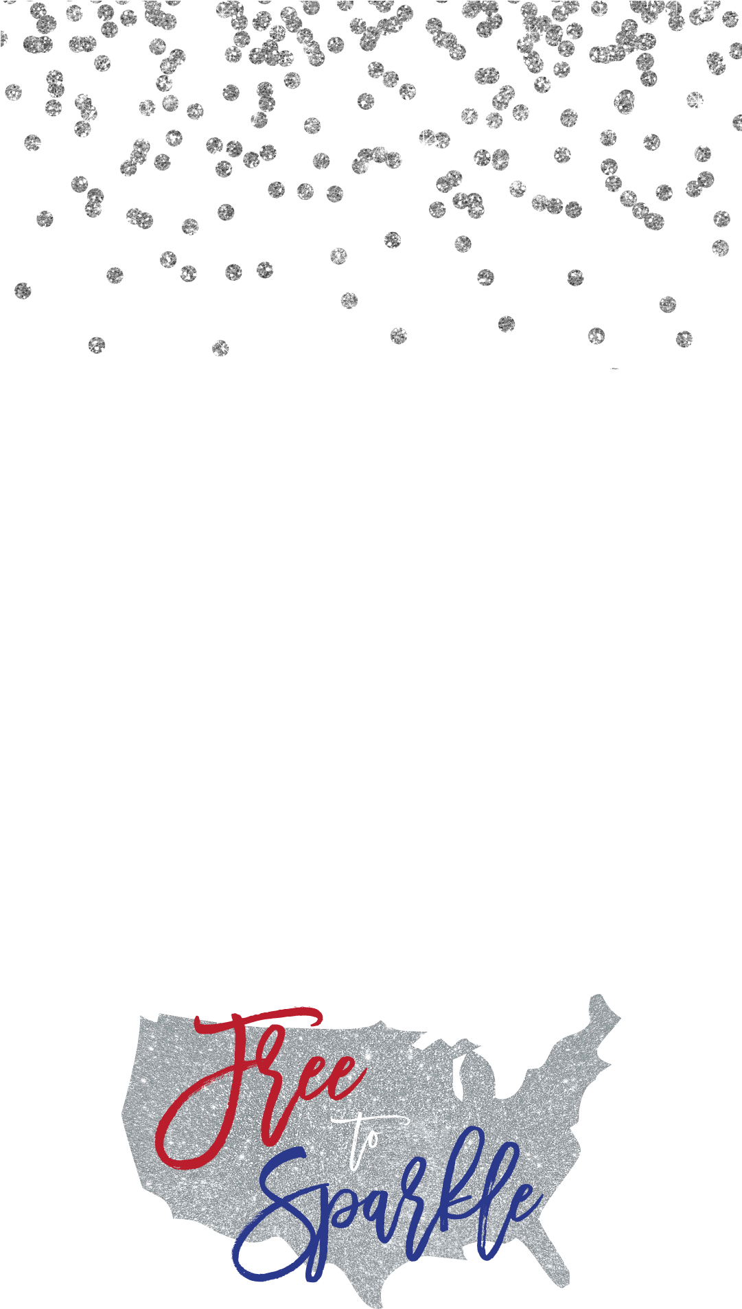 Free To Sparkle - Convite Festa De Aniversário Surpresa (1080x1920), Png Download