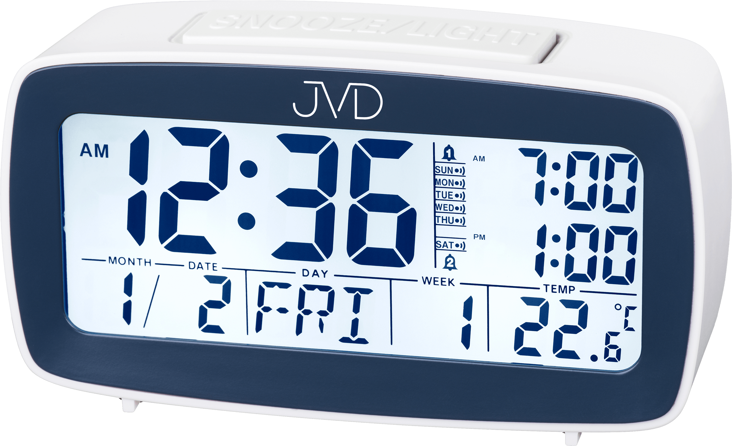 Download Digital Alarm Clock Png Radio Clock Full Size PNG Image