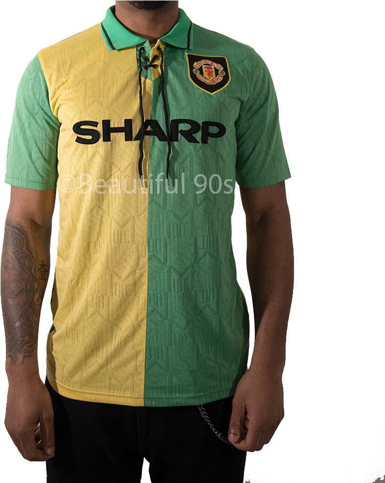 Load Image Into Gallery Viewer, 1992-1994 Manchester - Polo Shirt (984x984), Png Download