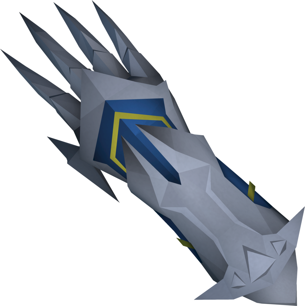 The Off Hand White Claw Is An Off Hand White Knight - Origami (995x1000), Png Download
