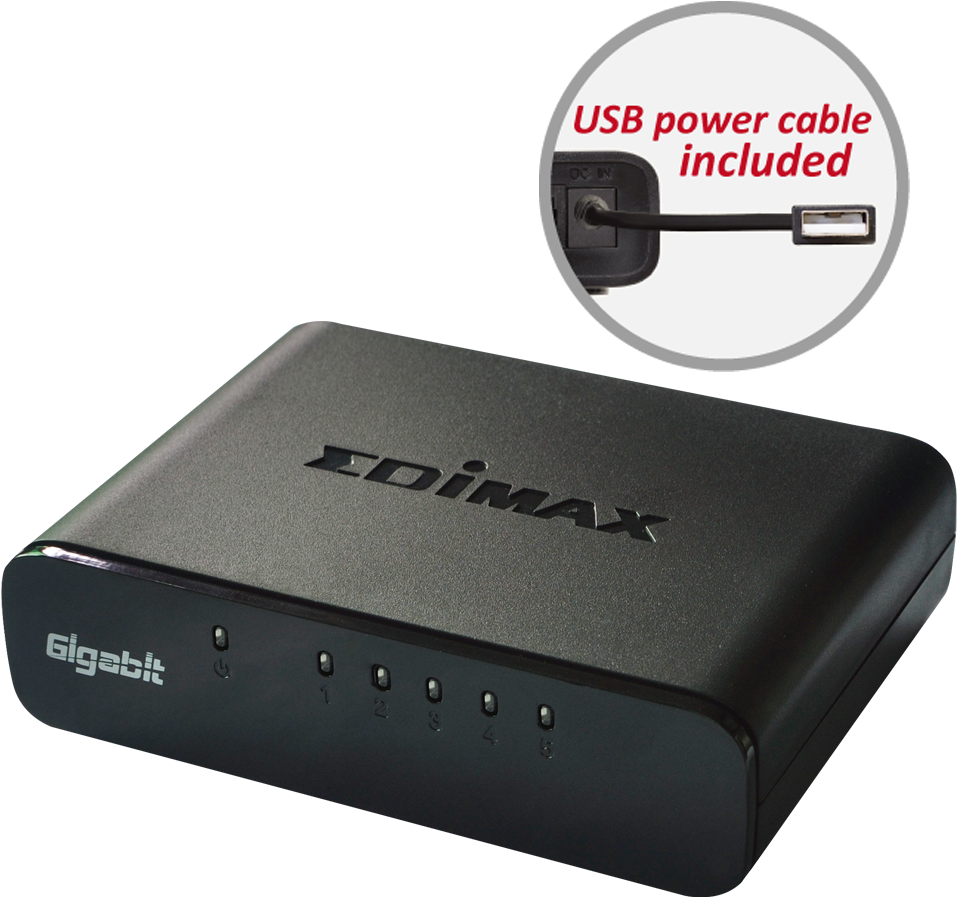 For Home - Fast Ethernet Ports Desktop Switch (1000x1000), Png Download