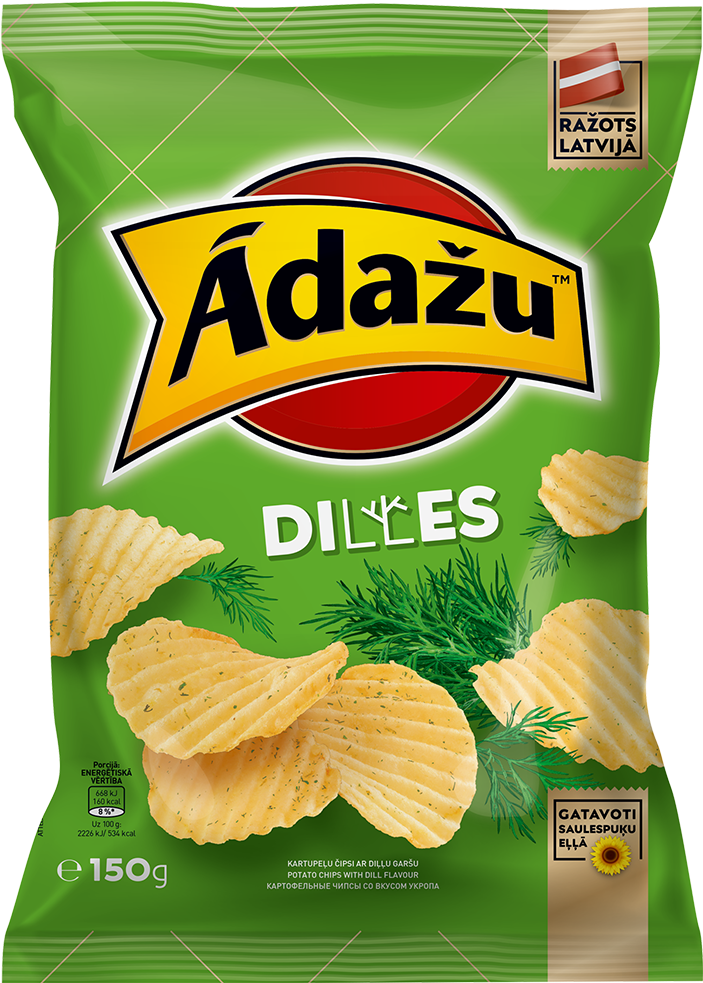 Potato Chips With Dill Flavour - Potato Chip (800x1072), Png Download