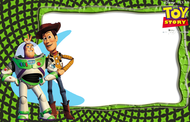 Woody E Buzz, Toy Story - Frame Toy Story Png (800x516), Png Download