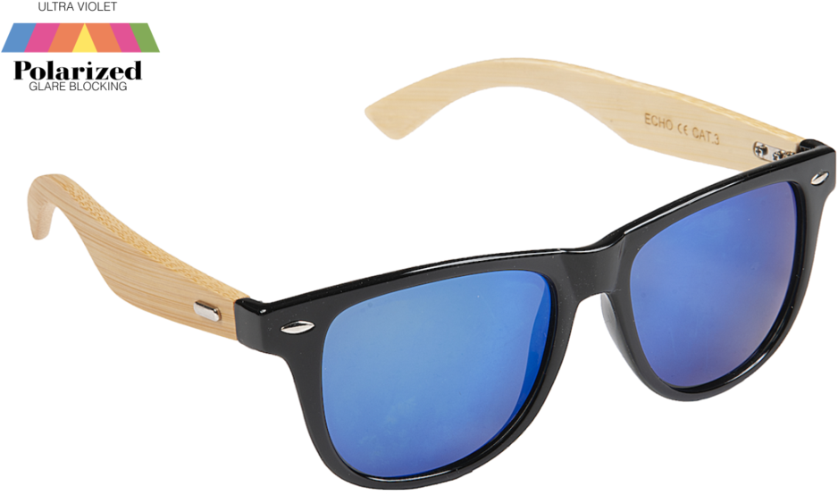 Echo Green Lens Polarized Leisure - Sunglasses (1024x624), Png Download