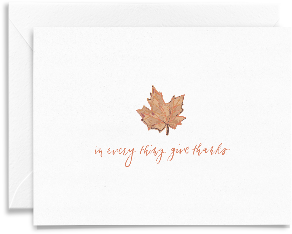 Give Thanks Card - Envelope (1024x1024), Png Download