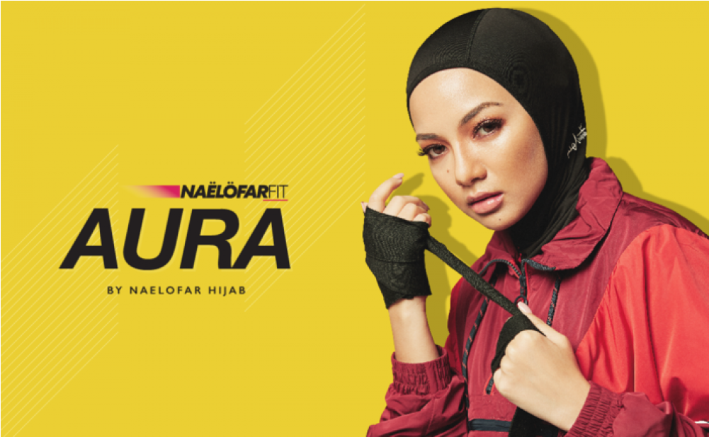 Aura By Naelofar Hijab (1000x1000), Png Download
