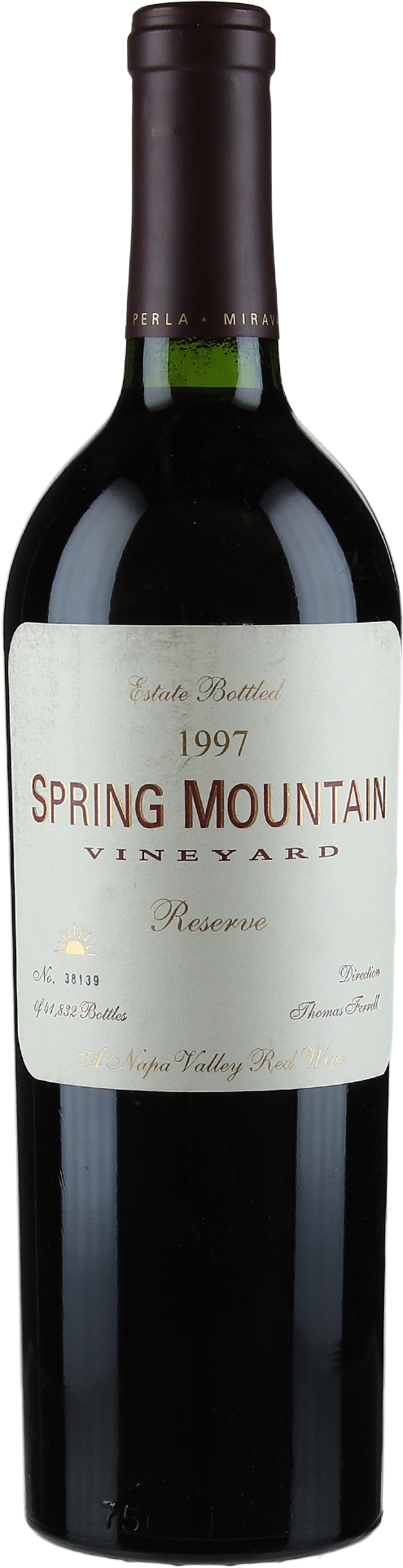 1997 Spring Mountain Estate Reserve - Casillero Del Diablo Merlot Reserva (1520x2000), Png Download