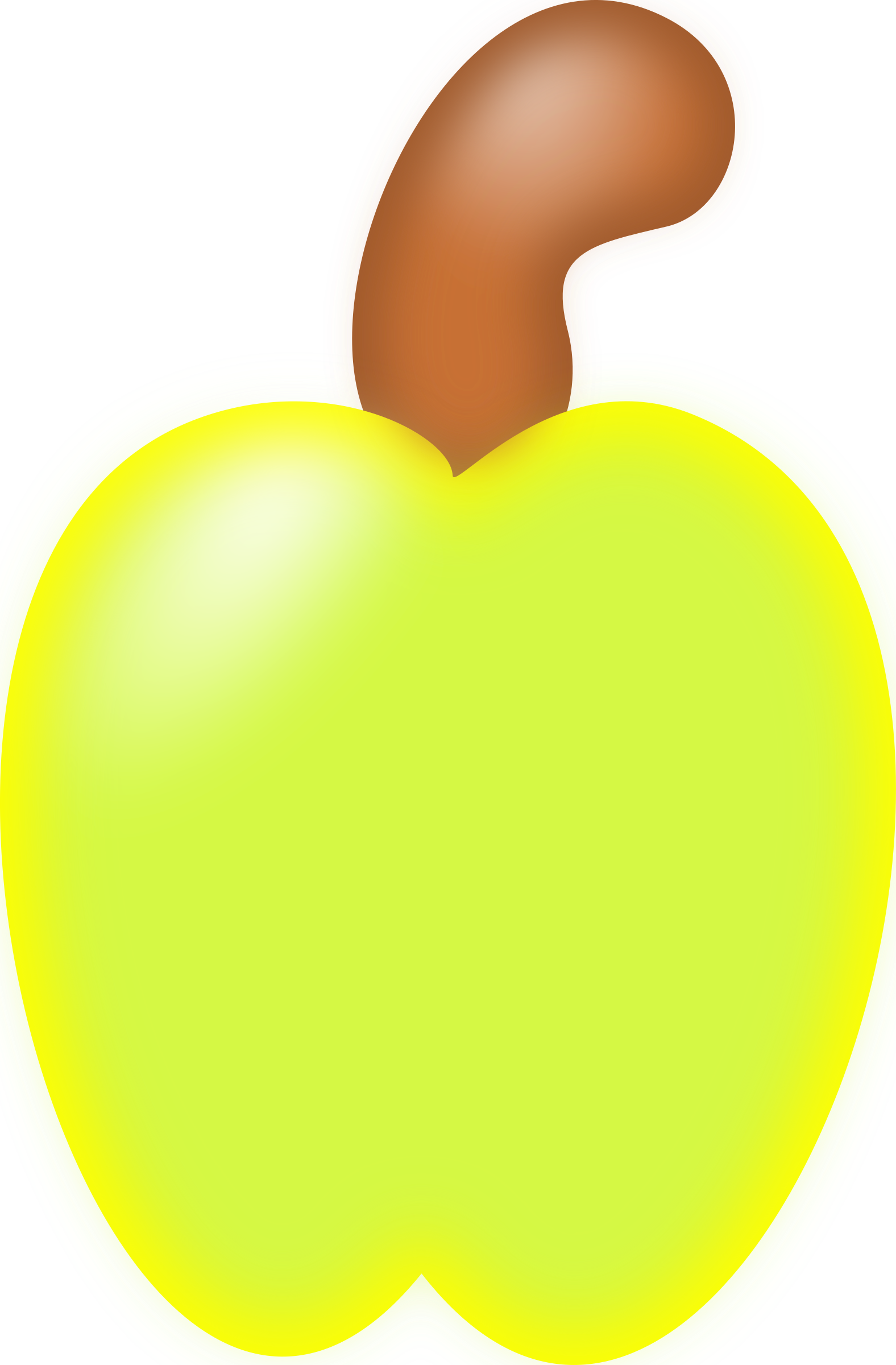 This Free Icons Png Design Of Plastic Cashew Fruit (1576x2400), Png Download
