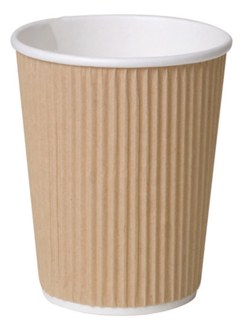 Ripple Cup, Paper, 240ml, 8oz, - Бумажный Стакан (640x640), Png Download
