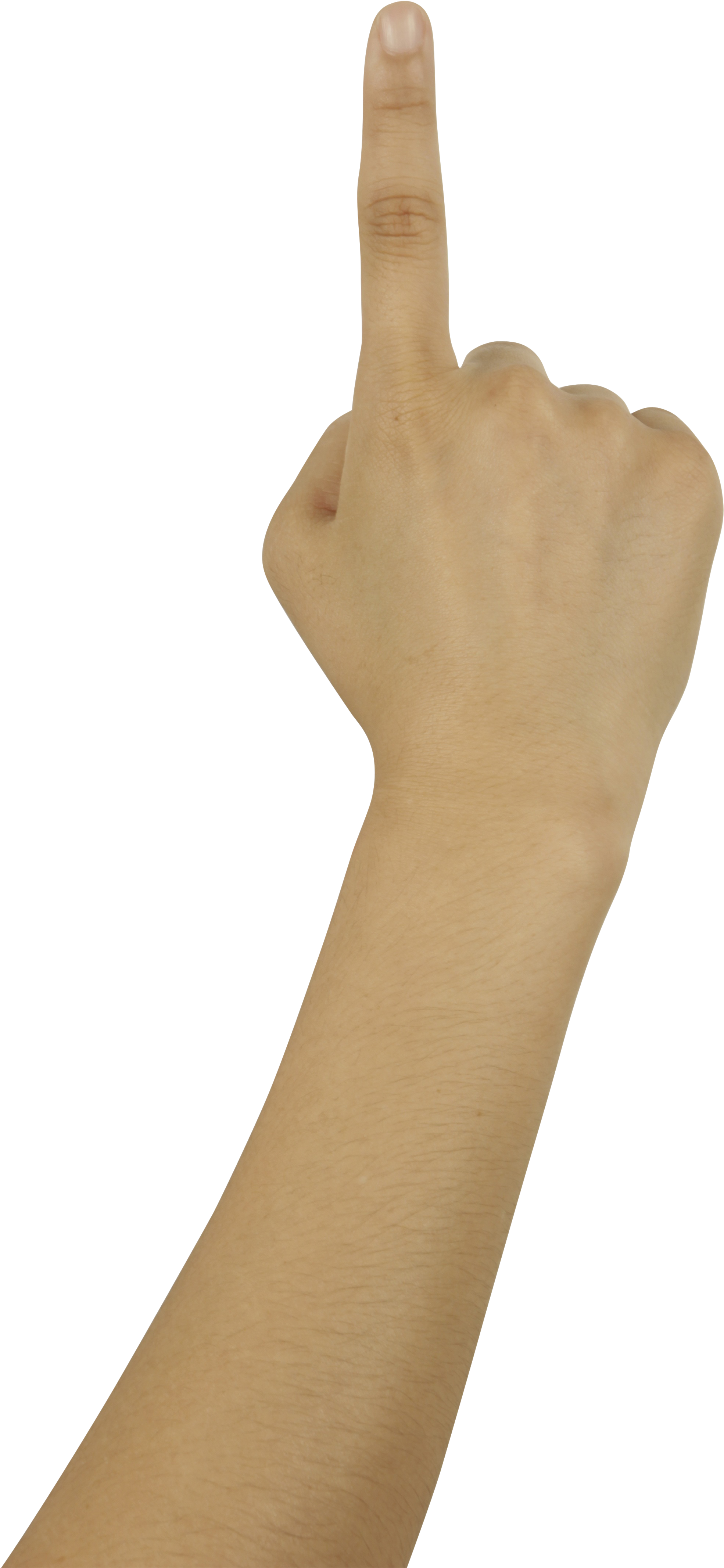 Finger Pointing Upward Png Image - Sign Language (3456x5184), Png Download