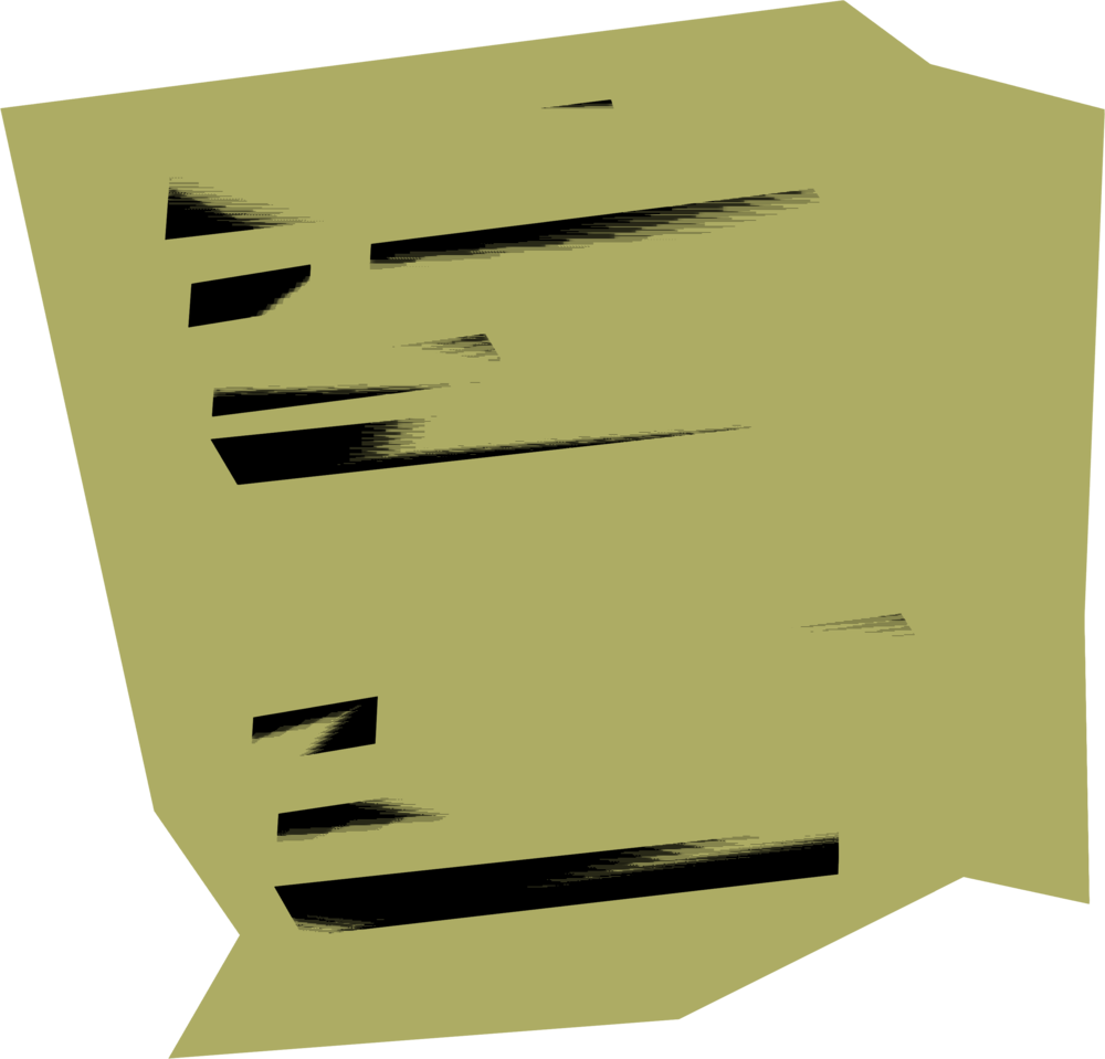 The To-do List Is A Quest Item Obtained During The - Paper (1000x959), Png Download