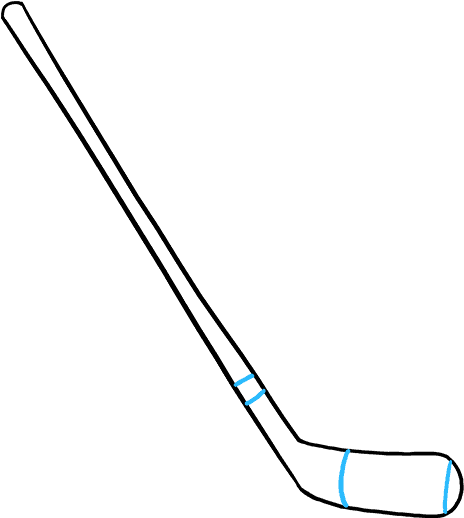 Download How To Draw Hockey Sticks - Indoor Field Hockey - Full Size