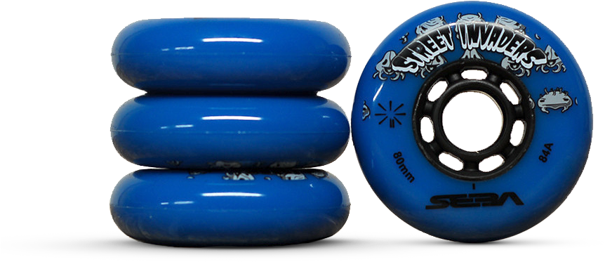 Street Invader 80 Blue - Synthetic Rubber (1000x1000), Png Download
