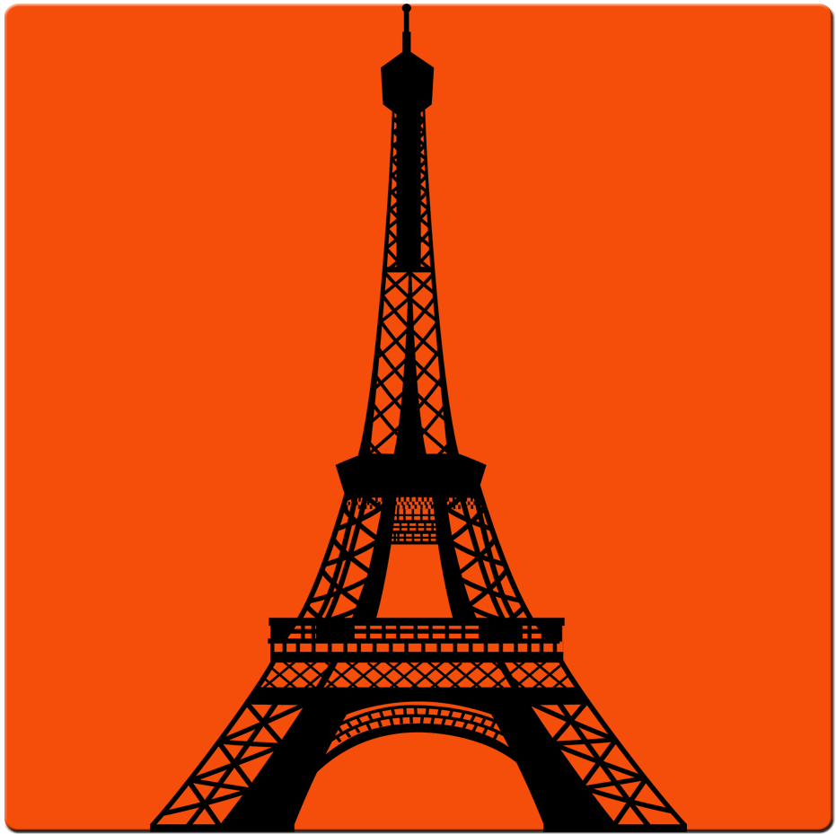 Eiffel Tower - Eiffel Tower Clipart Png (1000x1000), Png Download