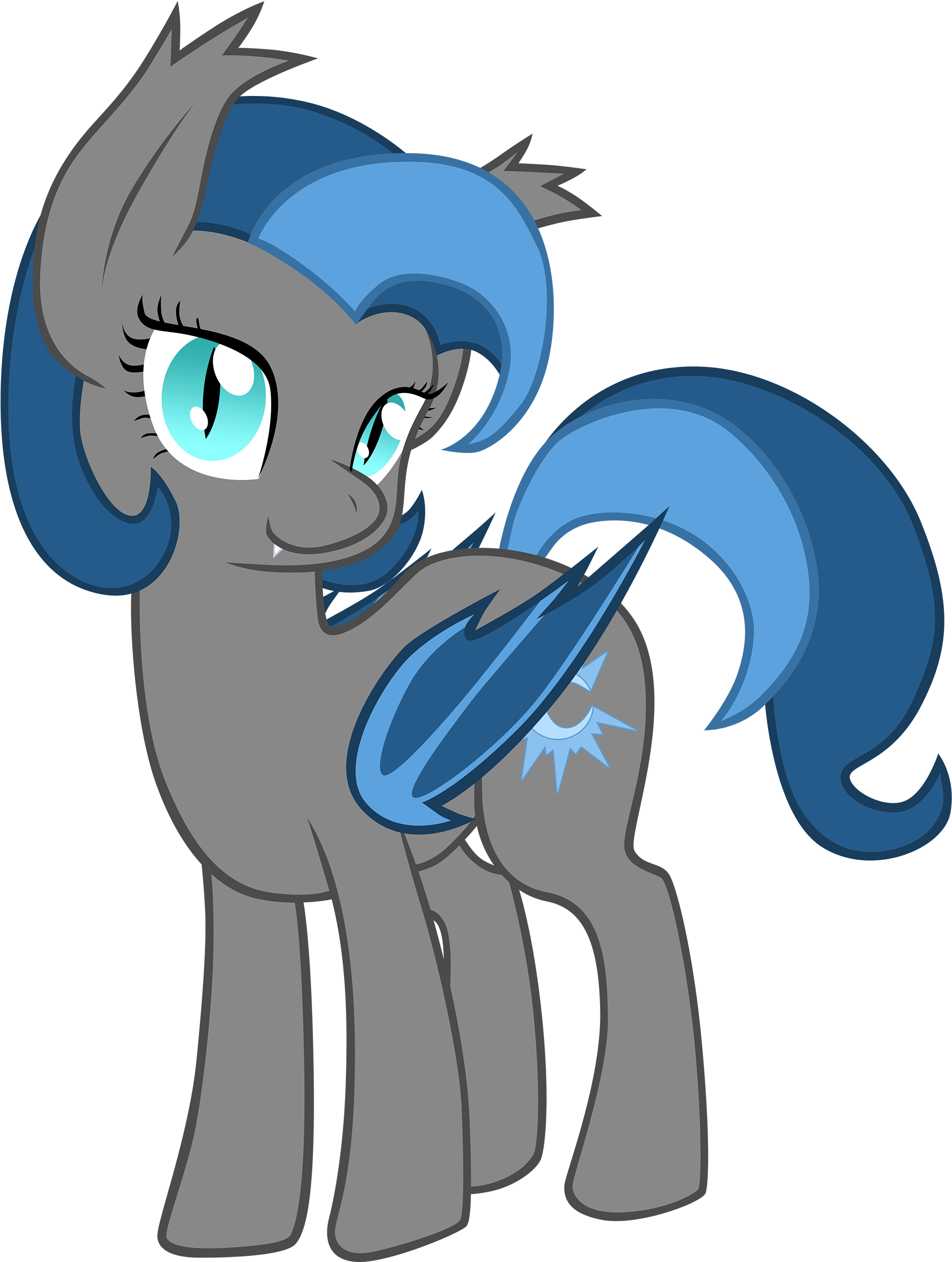 Moonshine - Mlp Fim Bat Pony (1923x2500), Png Download