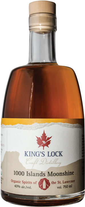Ontario King's Lock Craft Distillery 1000 Islands Moonshine - Kings Lock Distillery (500x750), Png Download
