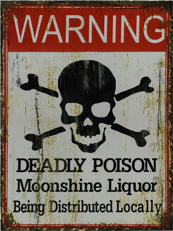 Man Cave - Moonshine Sign (800x800), Png Download