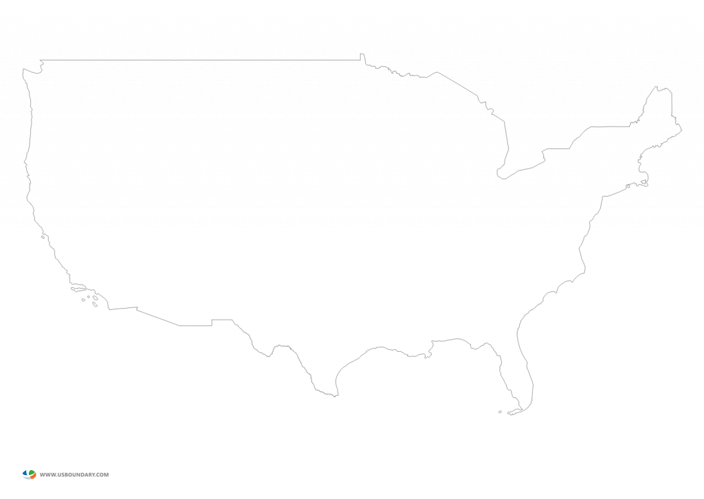 Us Map Netwallcraft Com United States Mainland - Drawing (1024x726), Png Download