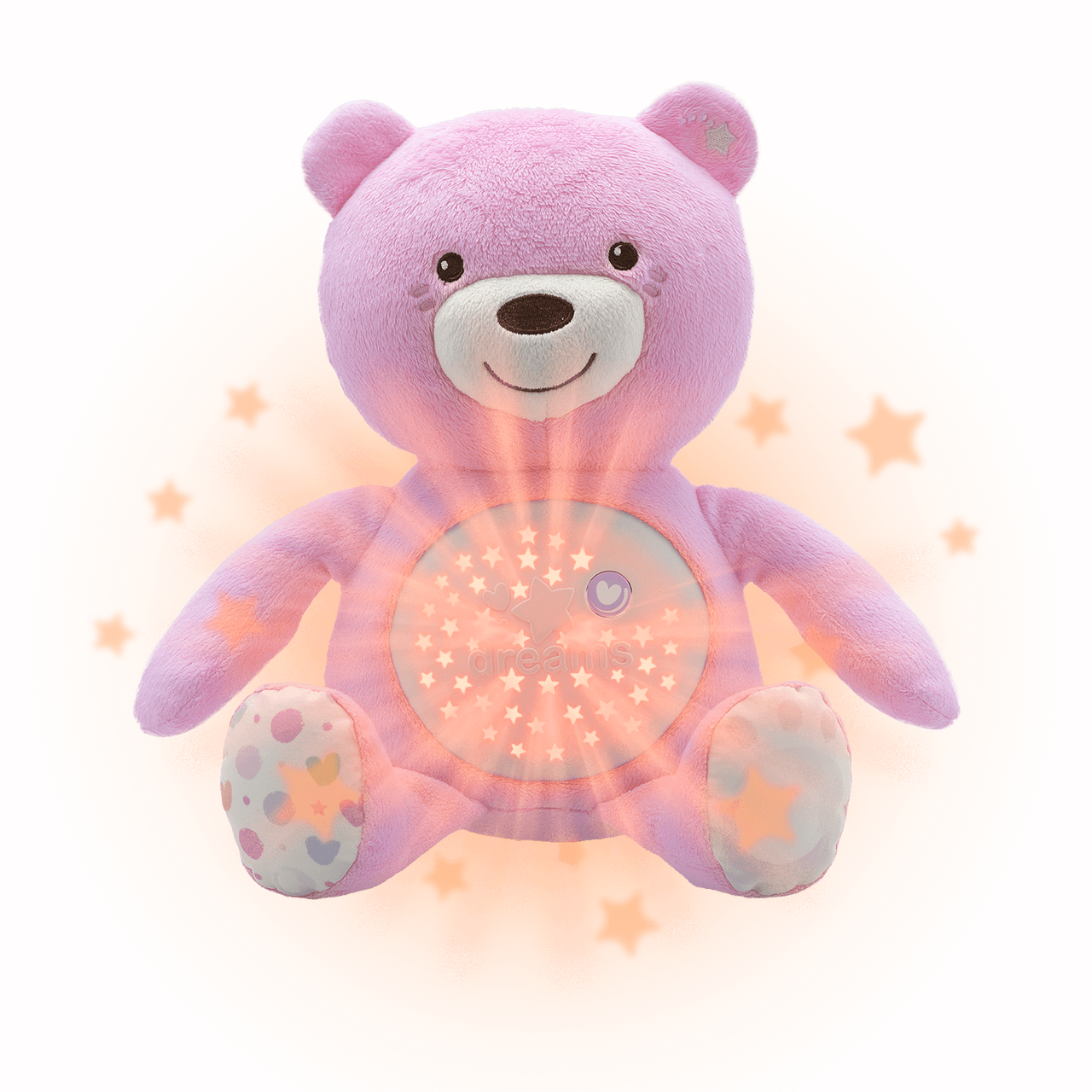 Baby Bear Soft Toy Pink - Doll Kids (1280x1280), Png Download