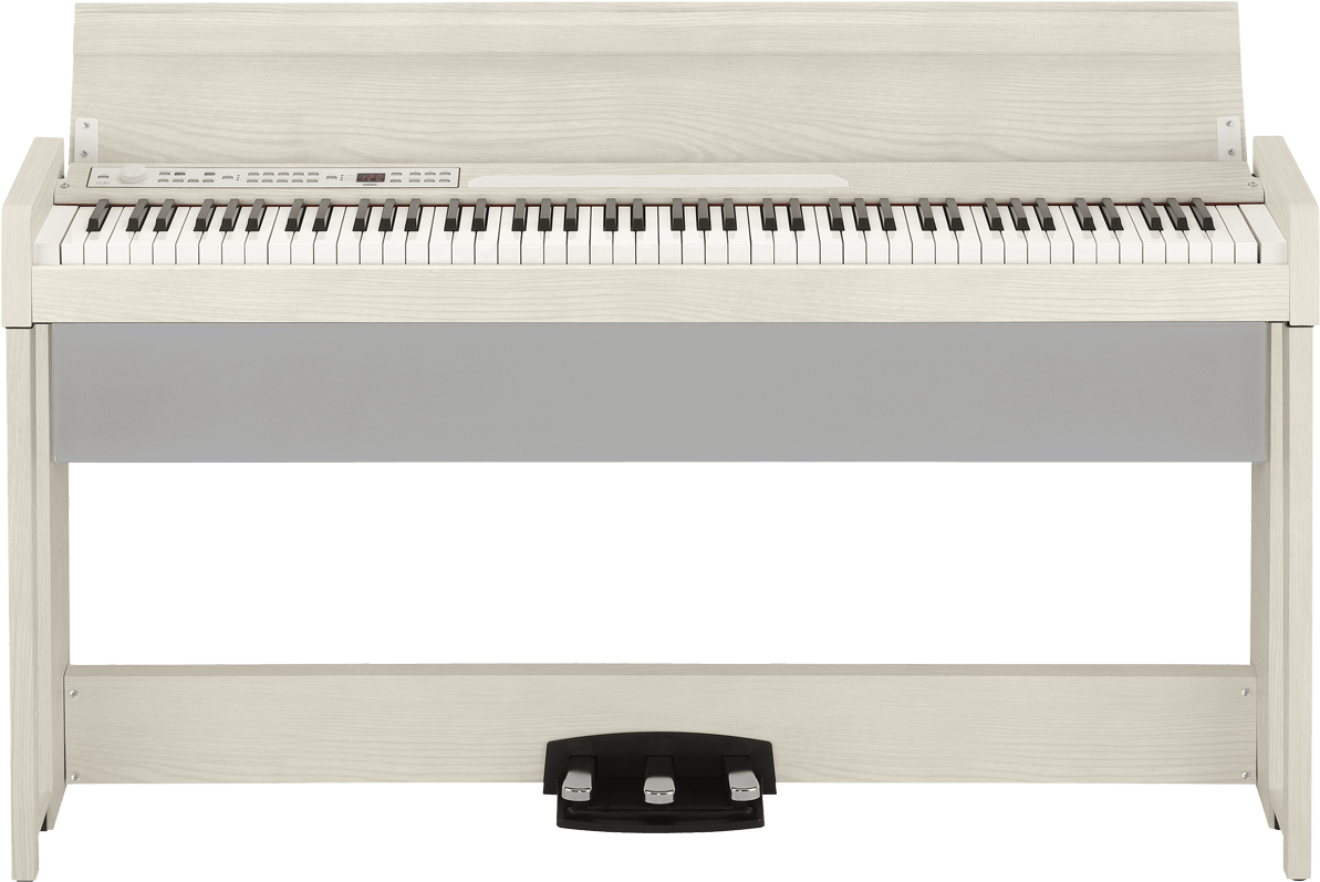 Korg C1 Air Concert Series Digital Piano In White - Korg C1 Air Wh (1200x925), Png Download