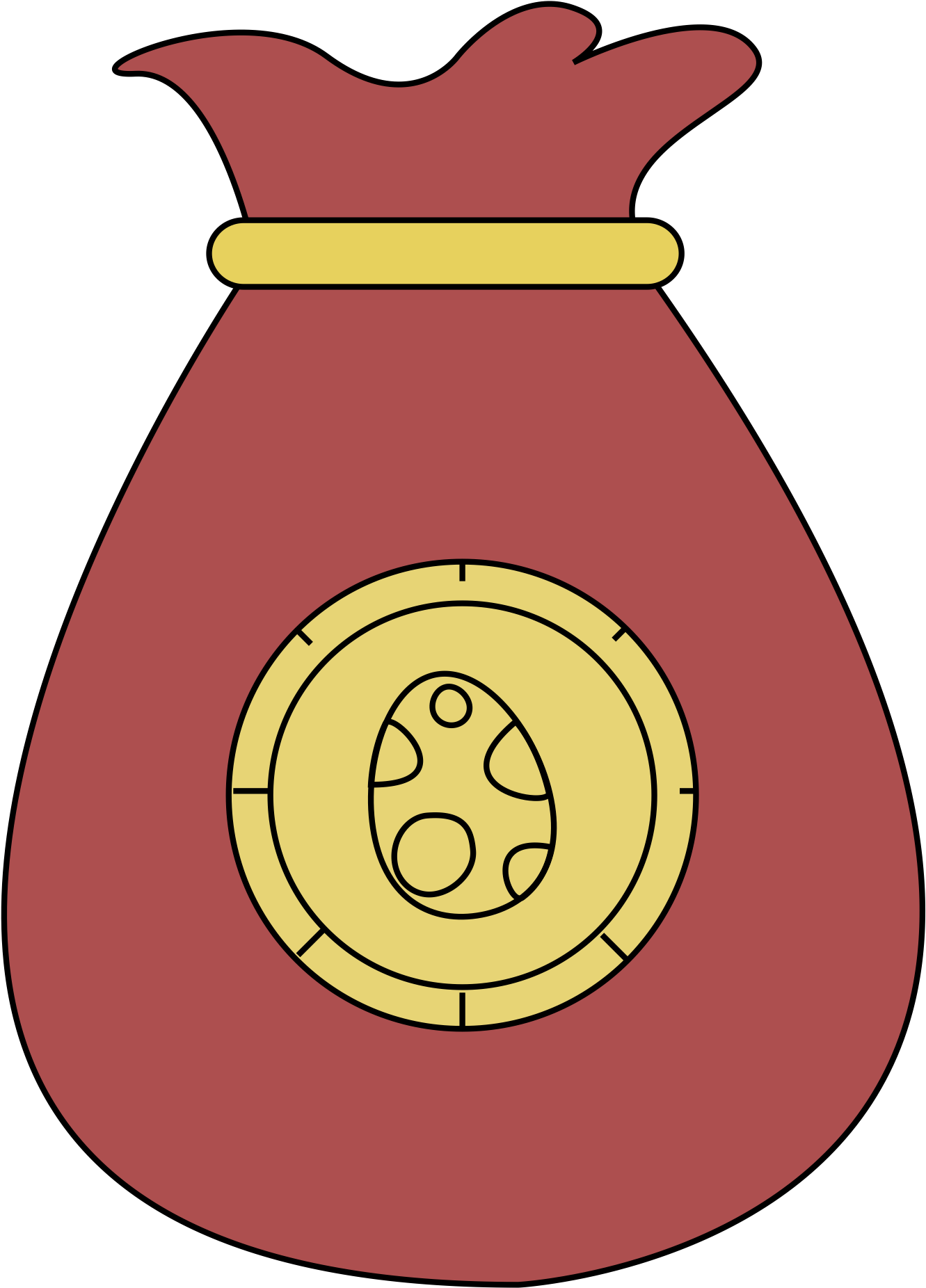 Sack Of Komocoins $120 - Circle (2084x2084), Png Download