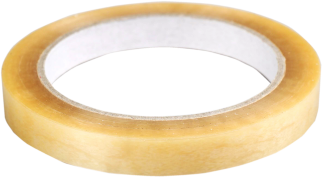 Packing Tape, Pvc, 12mm, 66m, Transparent - Gaffer Tape (640x640), Png Download