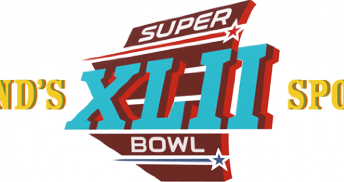 Adland's Super Bowl Xlii Commercials Spoiler - Super Bowl 42 Logo (1170x620), Png Download