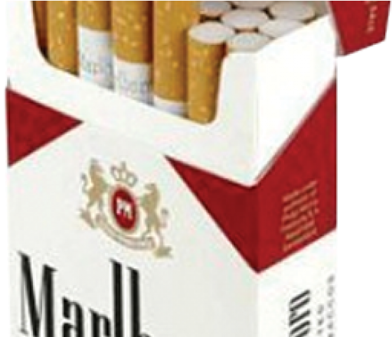 Cigarette Clipart Marlboro - Marlboro Red Pack (640x480), Png Download