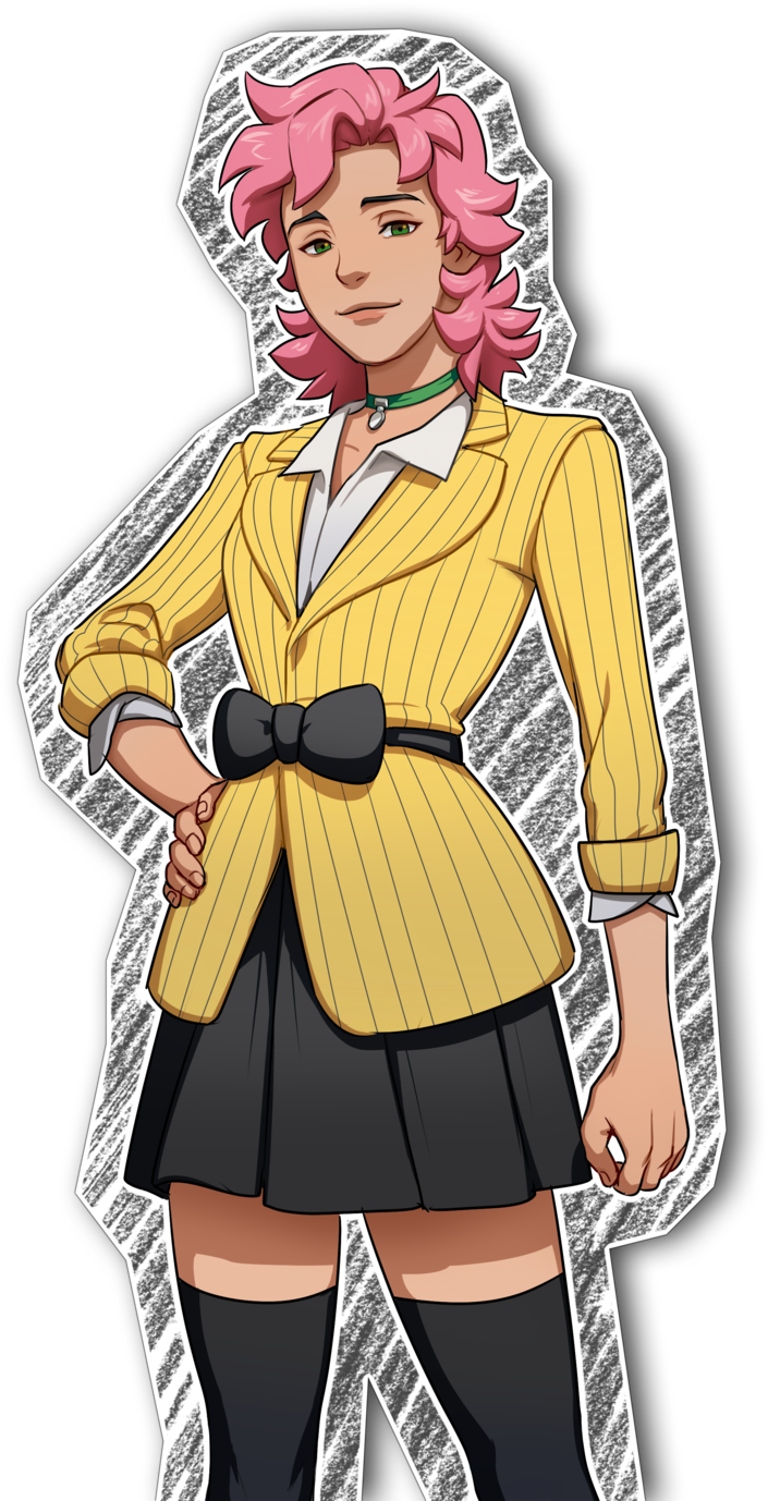 Sylvia Border1casual1calm1 - Cartoon (1000x1541), Png Download