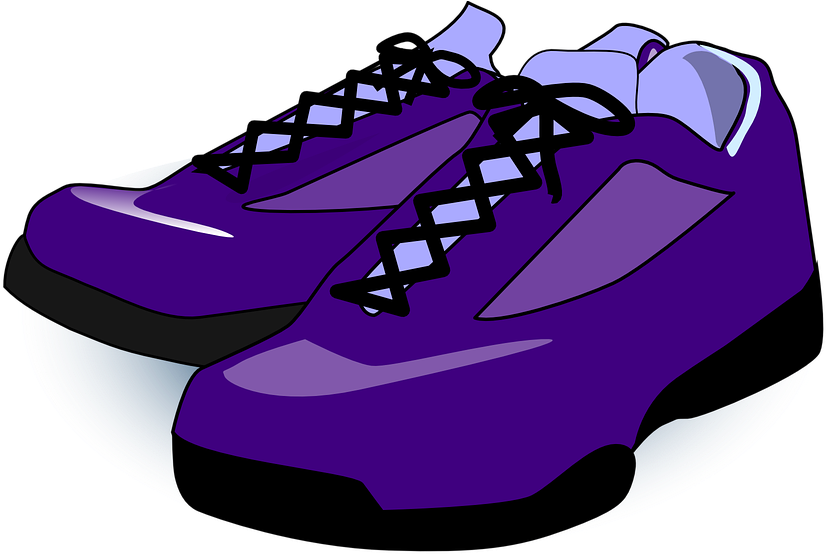 Shoes Sneakers Trainers - Shoes Clip Art (960x557), Png Download