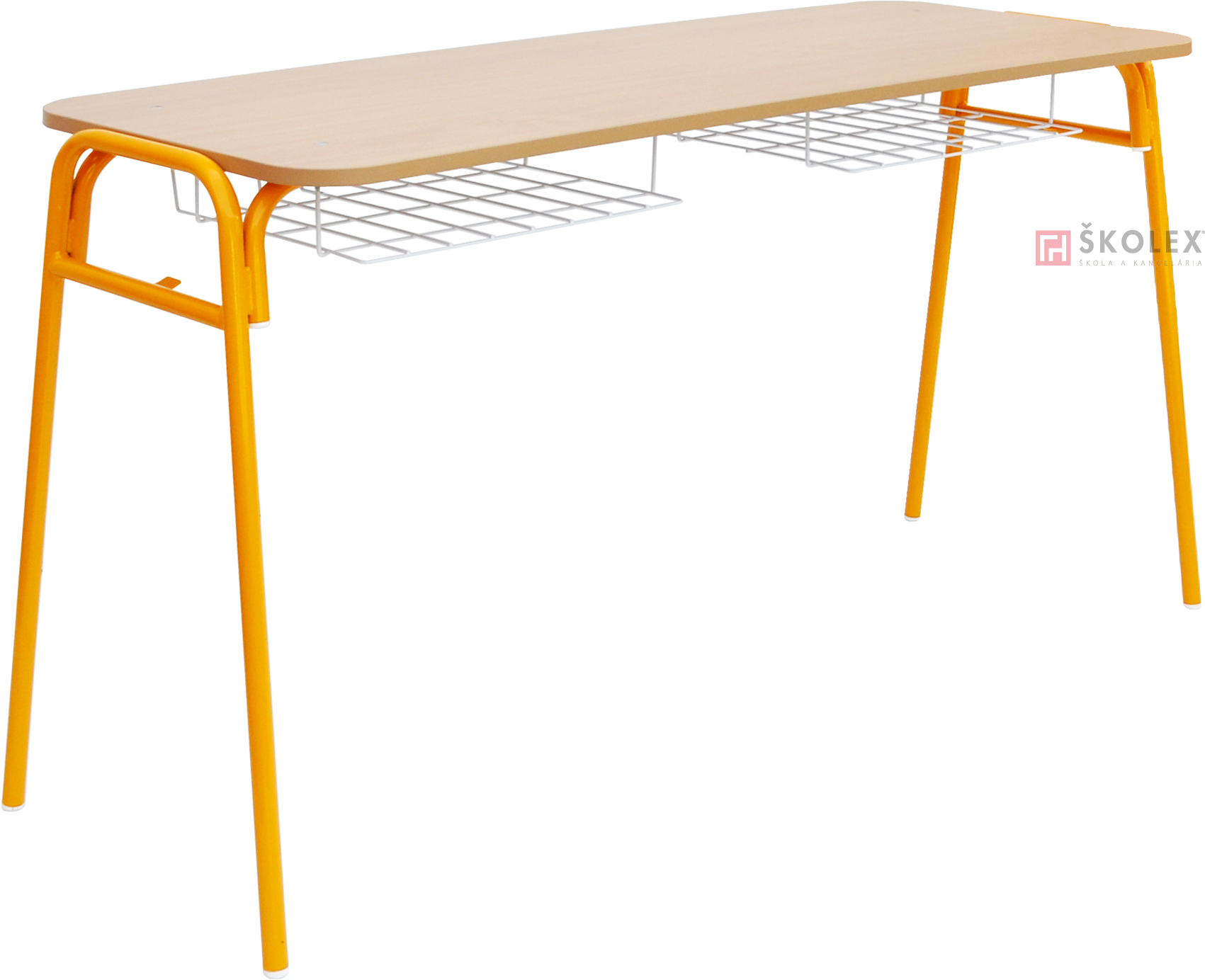 School Desk Classic - Writing Desk (1866x1521), Png Download