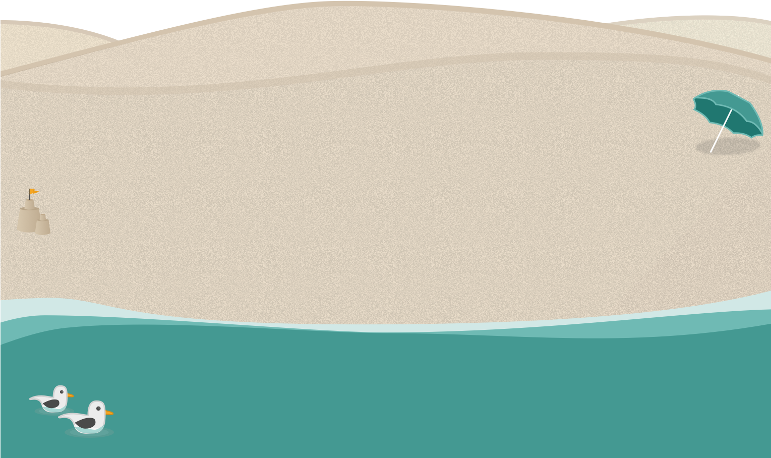 Beach1 - Duck (1528x1000), Png Download