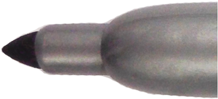 Revmark Marker - 12-pack - Black Ink - Bullet (778x692), Png Download