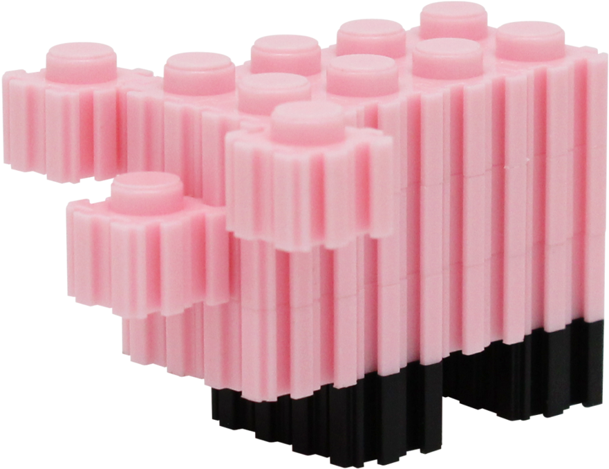 Pig - Plastic (1024x1024), Png Download