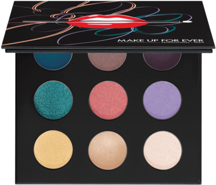 Make Up For Ever Artist Palette, Vol 3 Florals - Make Up For Ever 法式 狂 花 彩繪 眼影 盤 (640x640), Png Download